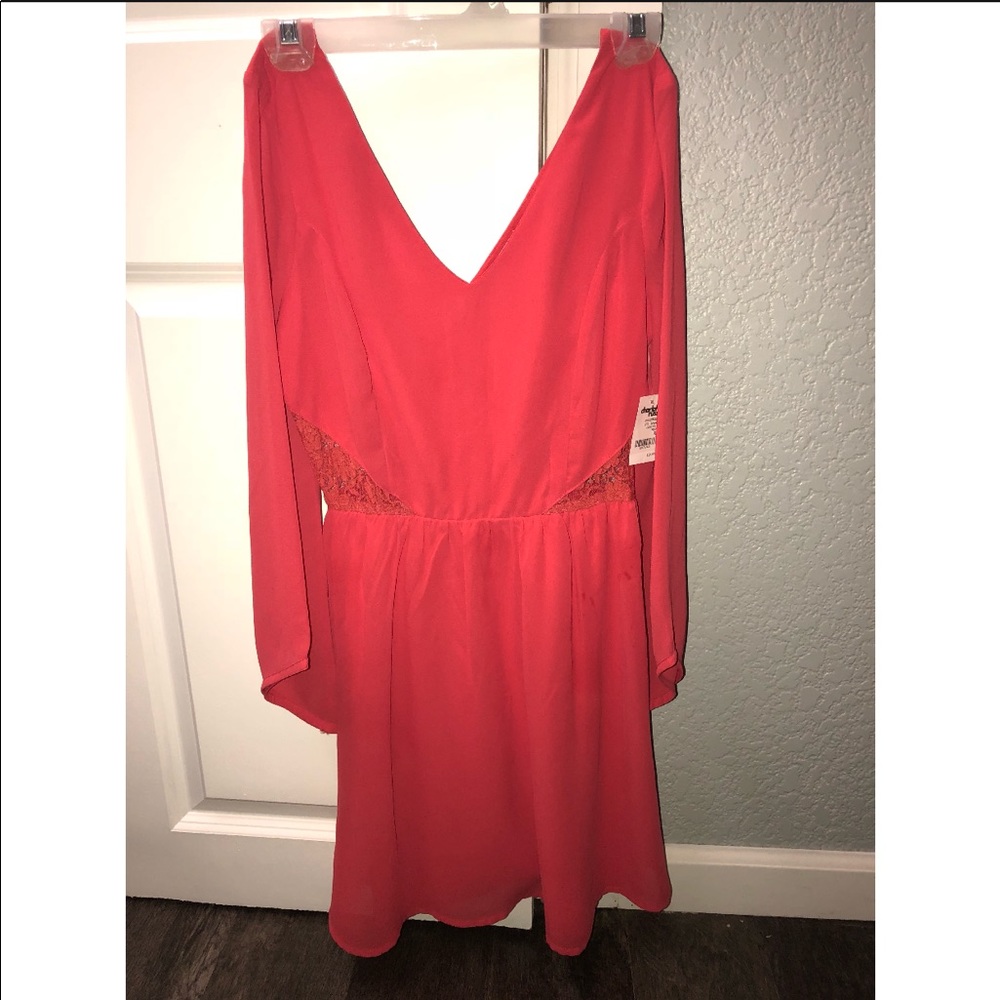 Orange dress